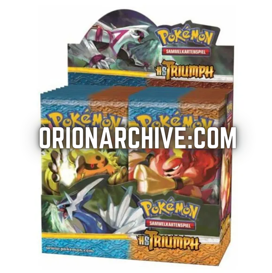 Pokemon - HeartGold & SoulSilver - Triumph - Display - DE - OVP/SEALED - 2011