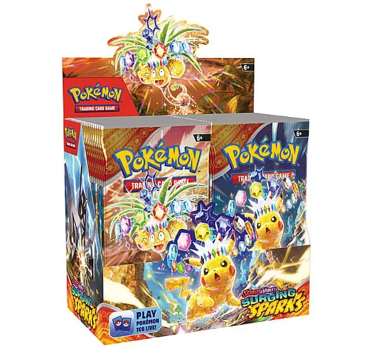Pokémon - Scarlet & Violet - Surging Spark - Booster 36er Display (EN) - OVP