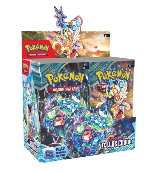 Pokémon - Scarlet & Violet - Stellar Crown - Booster 36er Display (EN) - OVP